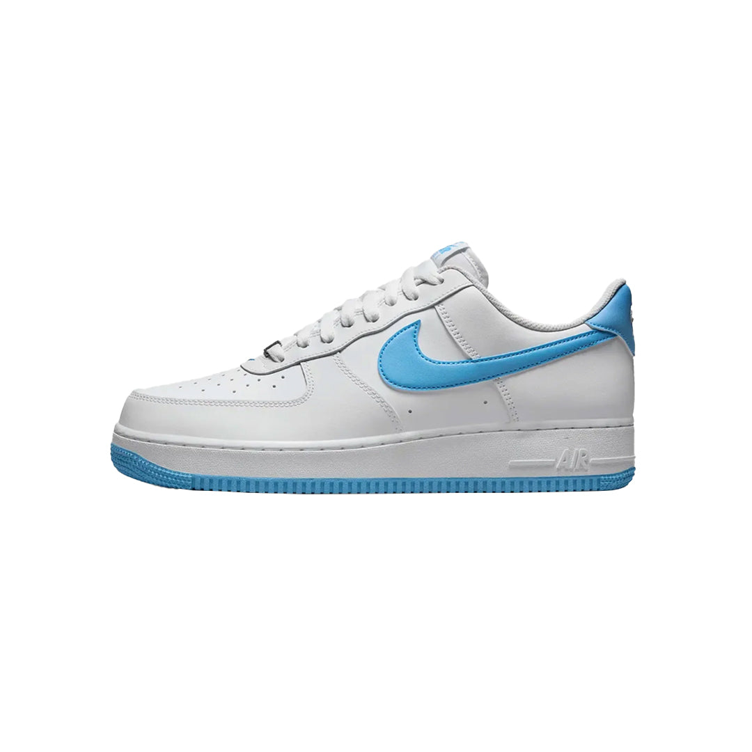 NIKE Air Force 1 ホワイト/ブルー Nike Air Force 1 White/Aquarius Blue-White Price in India