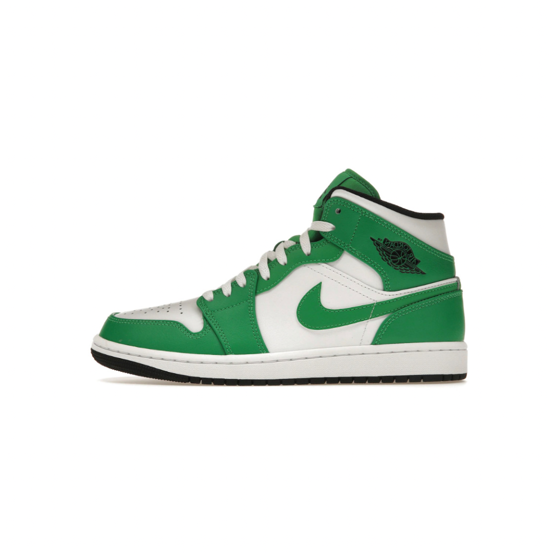 Jordan 1 Mid Lucky Green