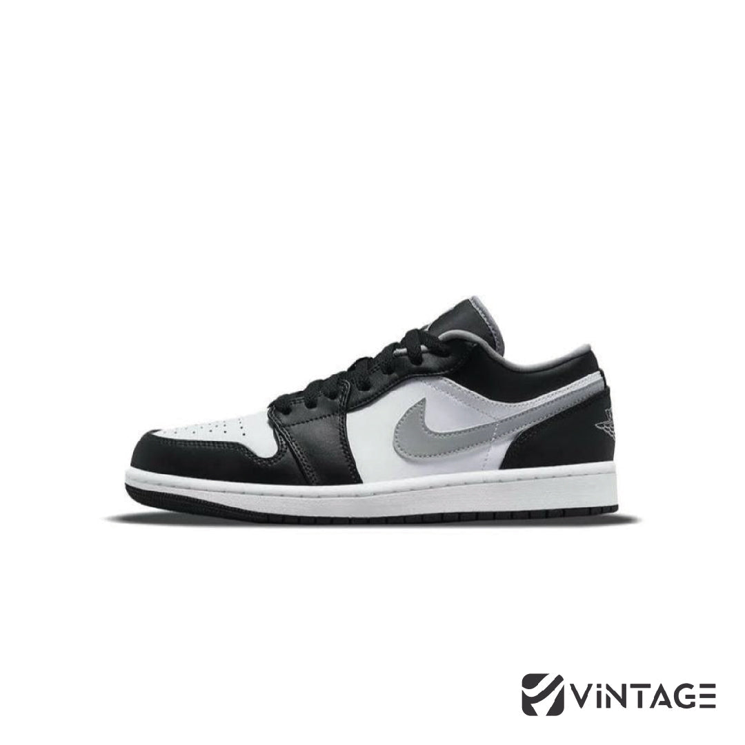 JORDAN 1 LOW BLACK WHITE GREY